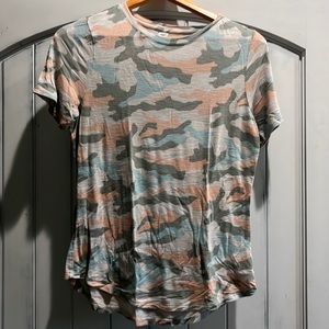 Old navy pink camp top